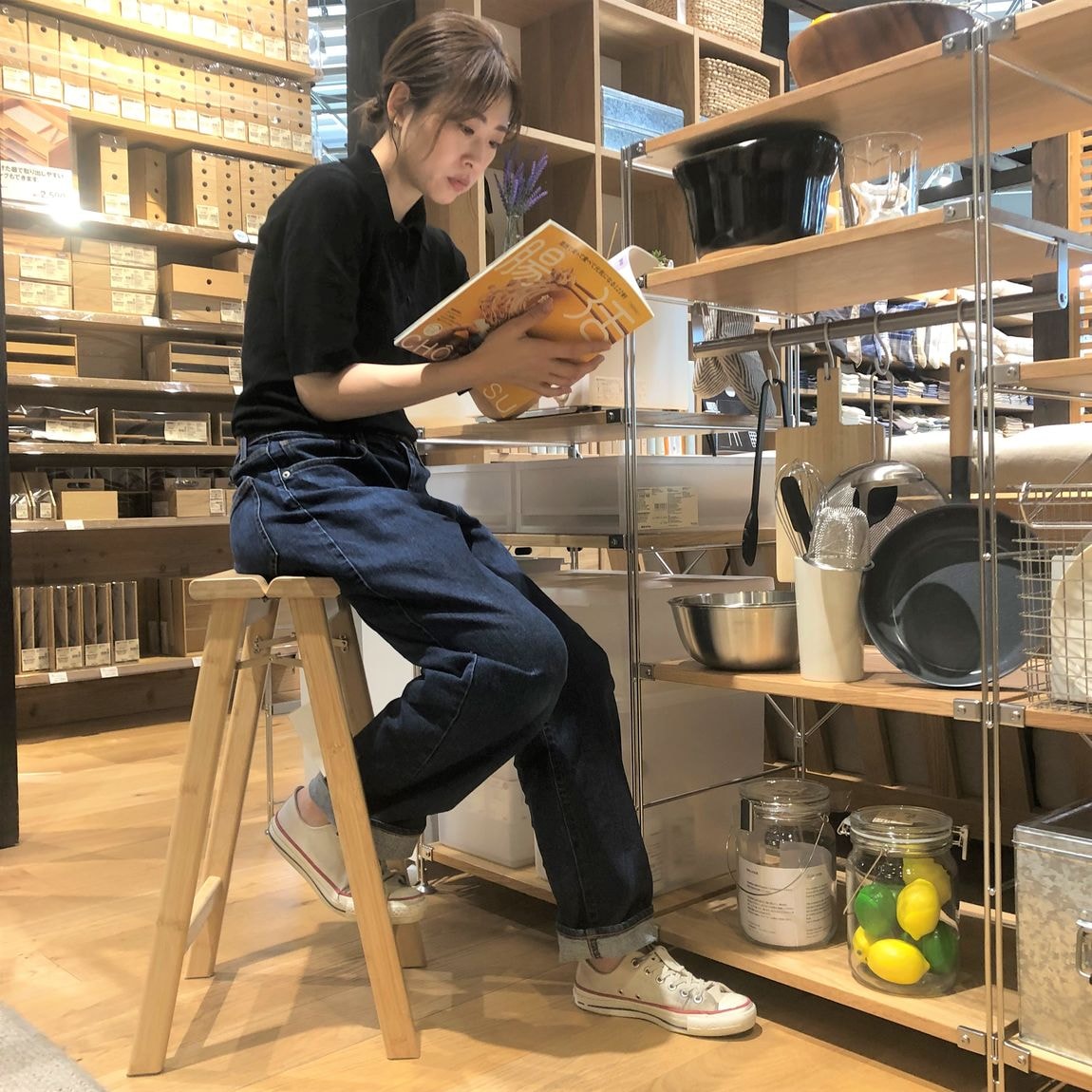 専用！無印良品 竹の椅子 ②